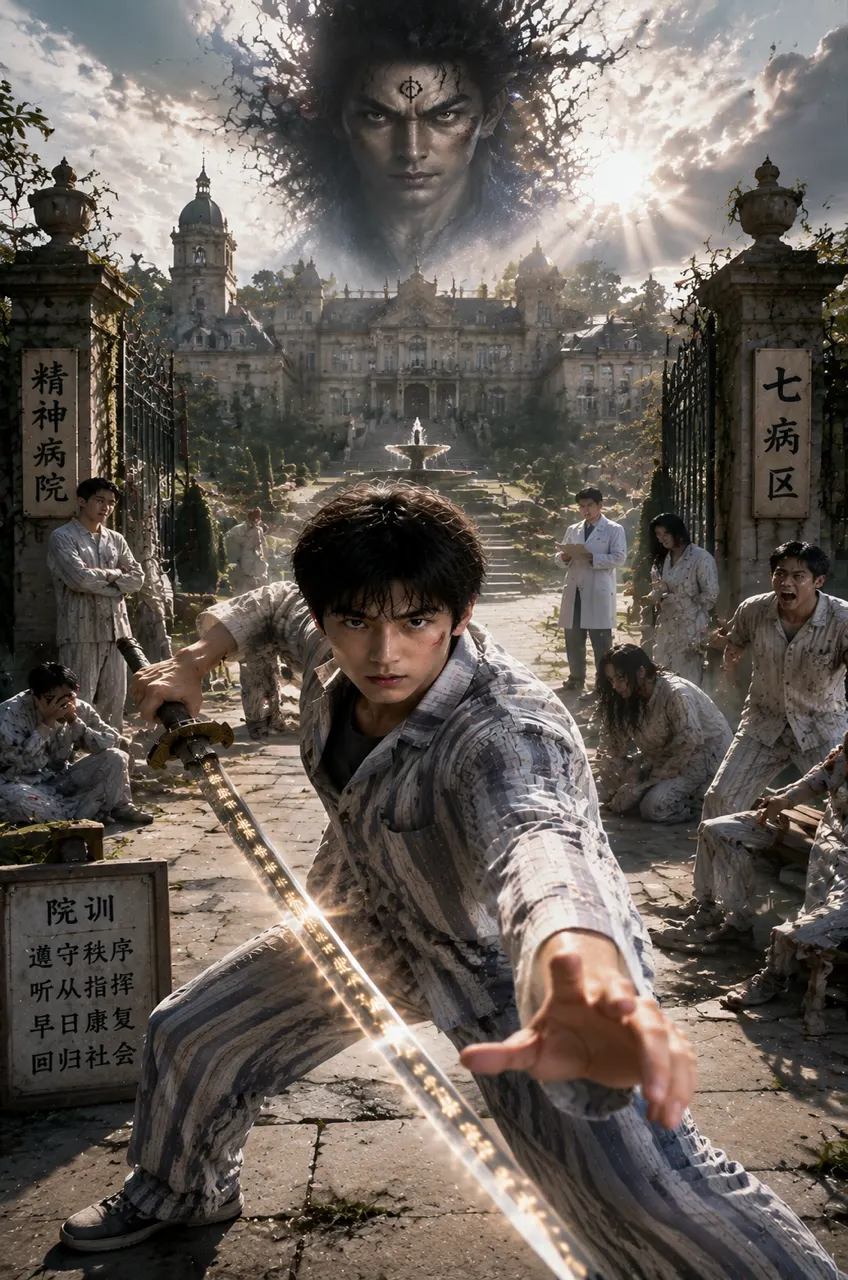 我在精神病院學病人
