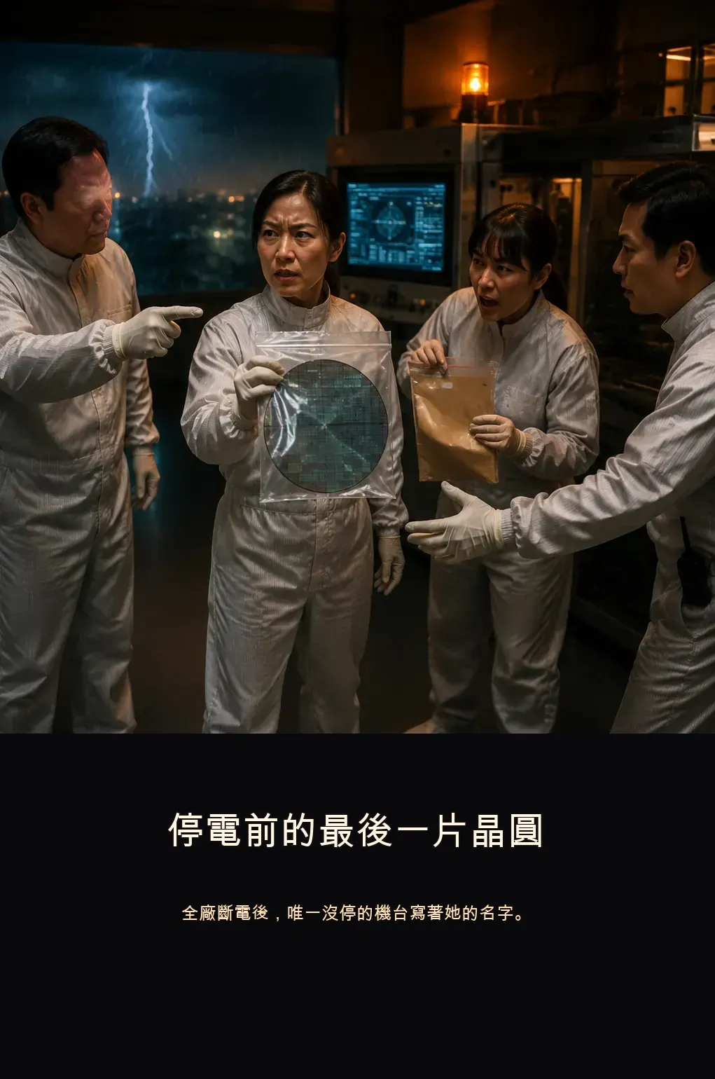 停電前的最後一片晶圓